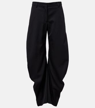 Acne Studios Houndstooth wool suit pants