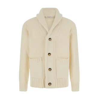 KANGRA C&aacute;rdigan de Hombro Bottonni - Knitwear - Hombre - Blanco - 2XL