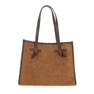 Gianni Chiarini Tote Bags, female, Brown, Size: ONE SIZE Marcella Club Shoulder Bag