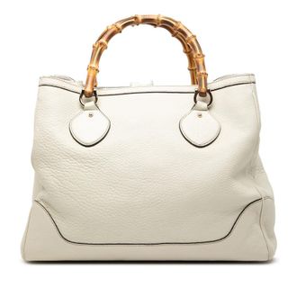 Gucci Pre-owned Gucci Medium Leather Bamboo Diana Tote Ladies 282317 203998