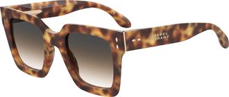 Isabel Marant Grey Brown Shaded Square Ladies Sunglasses IM 0104/S 0C9B/PR 51