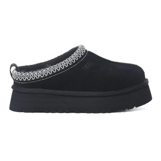 UGG Tazz Pantoffels Black - Dames - Pantoffels - Zwart - 40 EU - Wol - Schoenen