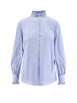 Valentino Classic Stripe Poplin Shirt
