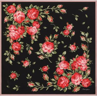 Dolce & Gabbana Floral-print Scarf