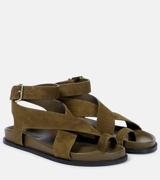 A.Emery: Brown Leather Sandals now up to −41% | Stylight