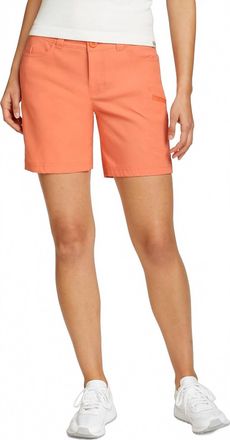 Eddie Bauer Womens Rainier Short In Coral
