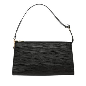 Louis Vuitton Pre-owned Shoulder Bags, female, Black, Size: ONE SIZE Pre-owned Vintage Shoulder Bag