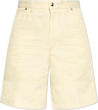 Moncler Denim Shorts - Heren - Denim shorts - Beige - S - Denim - Korte Broeken