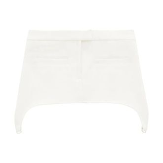 Courr&egrave;ges Dames, Rokken, Wit, Maat: S Poliester