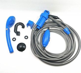 OEM Ducha Port&aacute;til Para Camping, Con Bomba, 36 W, Manguera De 2 M, Fuente De Alimentaci&oacute;n, Enchufe Para Coche De 12 V, Jard&iacute;n, Playa, Viajes