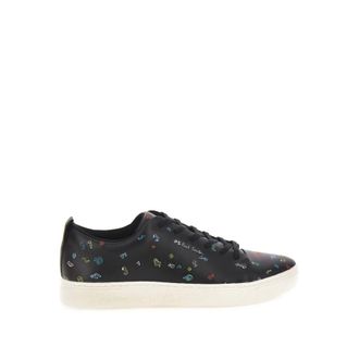 Paul Smith Sneakers, male, Black, Size: 12 US Embroidered Numbers Lee Trainers