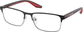 Prada Authentieke stijlvolle brillen van premium kwaliteit - Heren - Brillen - Zwart - 55 MM - Accessoires