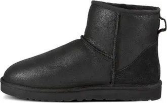 UGG Classic Mini Bomber High Top Fleece Lined Black 1007307-BJB