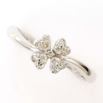 C&A White Gold White Gold (14K) Band Ring (Pre-Owned)