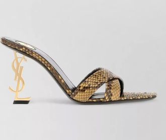 Saint Laurent leather mules