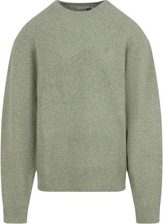 Carhartt Work in Progress Green Round Neck Sweater