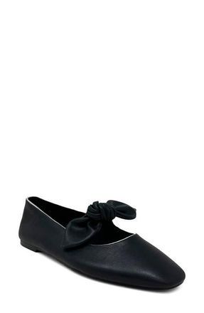 Shushop April Mary Jane Flat in Black at Nordstrom, Size 6.5