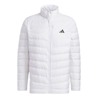 adidas Wind.RDY Thermal Water Repellent Full Zip Down Jacket White HZ6070