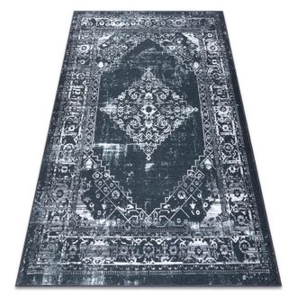 RugsX Rugsx - Antika Alfombra 117 Tek, Adorno Sunset, Lavable - Gris / Grafito Grey 120x170 Cm