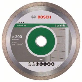 Bosch 2 608 602 636 - Disco De Corte De Diamante Best For Ceramic - 200 X 25,40 X 2,2 X 10 Mm (pack De 1) - Bosch