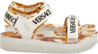 Versace Jeans Couture Logo Strap Sandals