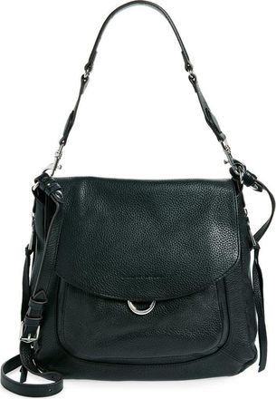 Aim&eacute;e Legendary Leather Convertible Satchel in Black at Nordstrom Rack