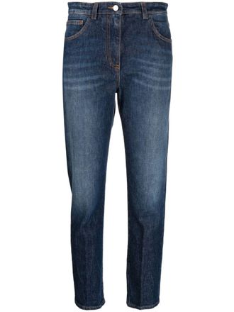Seventy Cropped jeans - Blauw