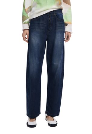 Desigual Brede Pijpen Denim Jeans
