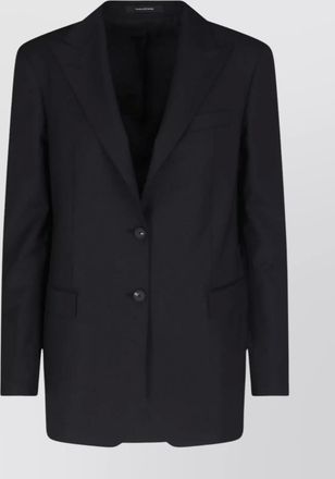 Tagliatore tailored jacket with long sleeves and notch lapel
