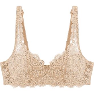 Triumph Amourette Padded Bra in Skin at Nordstrom, Size 42Dd