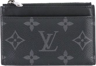 Louis Vuitton Monogram Eclipse Monogram Eclipse Coin Purse/Coin Case (Pre-Owned)