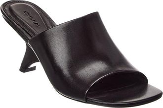 SIMKHAI Shadow Mule Leather Sandal