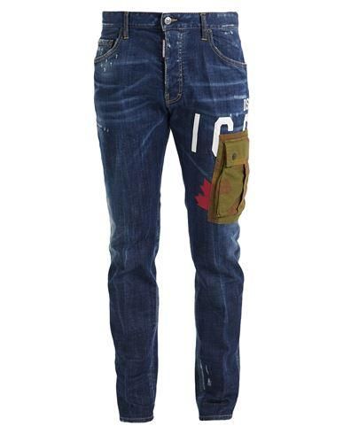 Jean Jack & Jones JJIGLENN Slim - Blue Denim - Taille 32/34