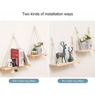 OEM Estanter&iacute;a De Pared Sin Perforaciones Para Sala De Estar, Panel Trasero, Estante De Almacenamiento De Pared, 2 Piezas, Papel De Peri&oacute;dico De Colores, 