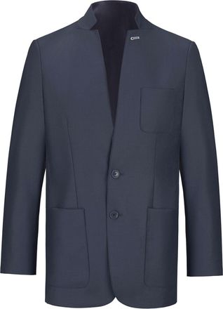 Shanghai Tang ultra-light unstructured blazer - men - Polyester/Wool - 46 - Blue