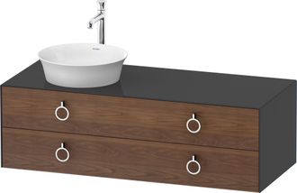 Duravit Duravit - Tulip Blanco, Mueble De Ba&ntilde;o Colgado En La Pared, Ancho