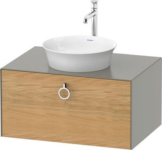 Duravit Duravit - Tulip Blanco, Mueble De Pared, Ancho 800 X Fondo 550mm
