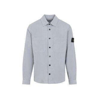 Stone Island Light Grey Regular Overshirt