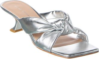 Stuart Weitzman Playa Knot Leather Sandal