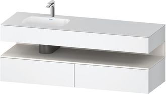 Duravit Duravit Qatego Lavabo Encastrado Con Base De Lavabo Consola