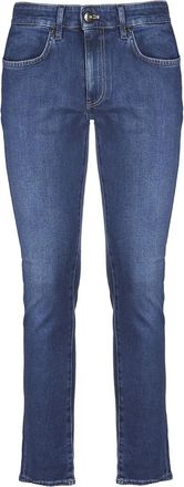 Pantaloni Torino Jeans con applicazione logo - Blu