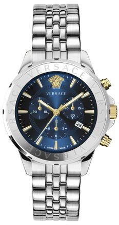 Versace VEV601923 Chrono Signature heren horloge 44 mm