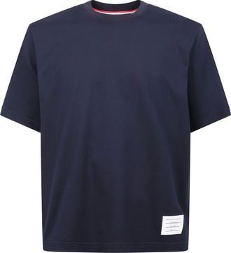 Thom Browne Uomo, Top, Blu, L, new
