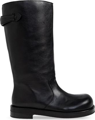 Acne Studios Leren Laarzen - Dames - Hoge Laarzen - Zwart - 37 EU - Leer - Schoenen