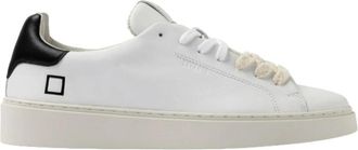 D.A.T.E. Levante Sneakers - Heren - Sneakers - Wit - 40 EU - Katoen - Schoenen