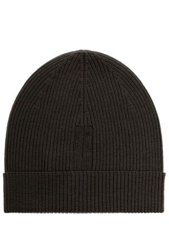 Rick Owens Wool Beanie Hat