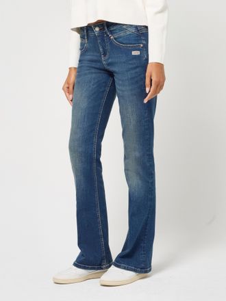 Gang Bootcut-Jeans GANG 94MEDINA BOOTCUT, Damen, Gr. 26, L&auml;nge 32, pdt wash, Denim/Jeans, Obermaterial: 98% Baumwolle, 2% Elasthan, ausgestellt lang, Jeans