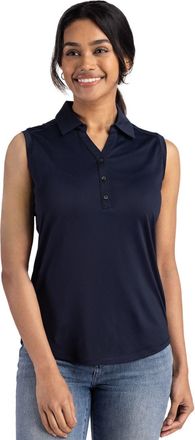 Cutter & Buck Forge Eco Stretch Recycled Womens Sleeveless Polo