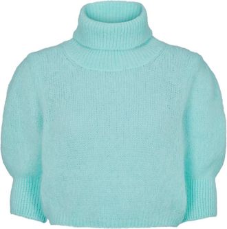 Americandreams Piro Pullover - Dames - Coltruien - Groen - XL - Wol - Truien & Vesten