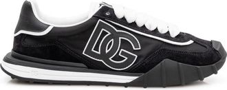 Dolce & Gabbana Black Logo Sneakers
